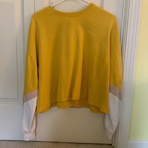 cropped women’s sweatshirt